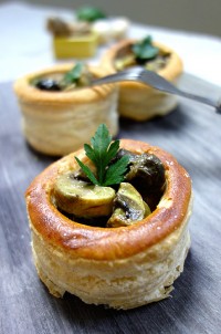 Vol au-vent escargots