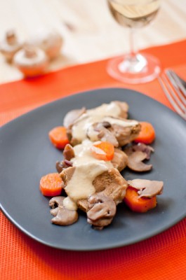 Blanquette de veau aux champignons