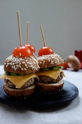 Burger de champignons