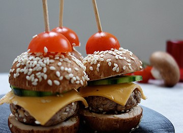 Burger de champignons